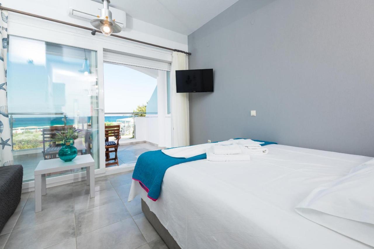 Artemis Beach Apartments Chrysi Ammoudia Exterior photo