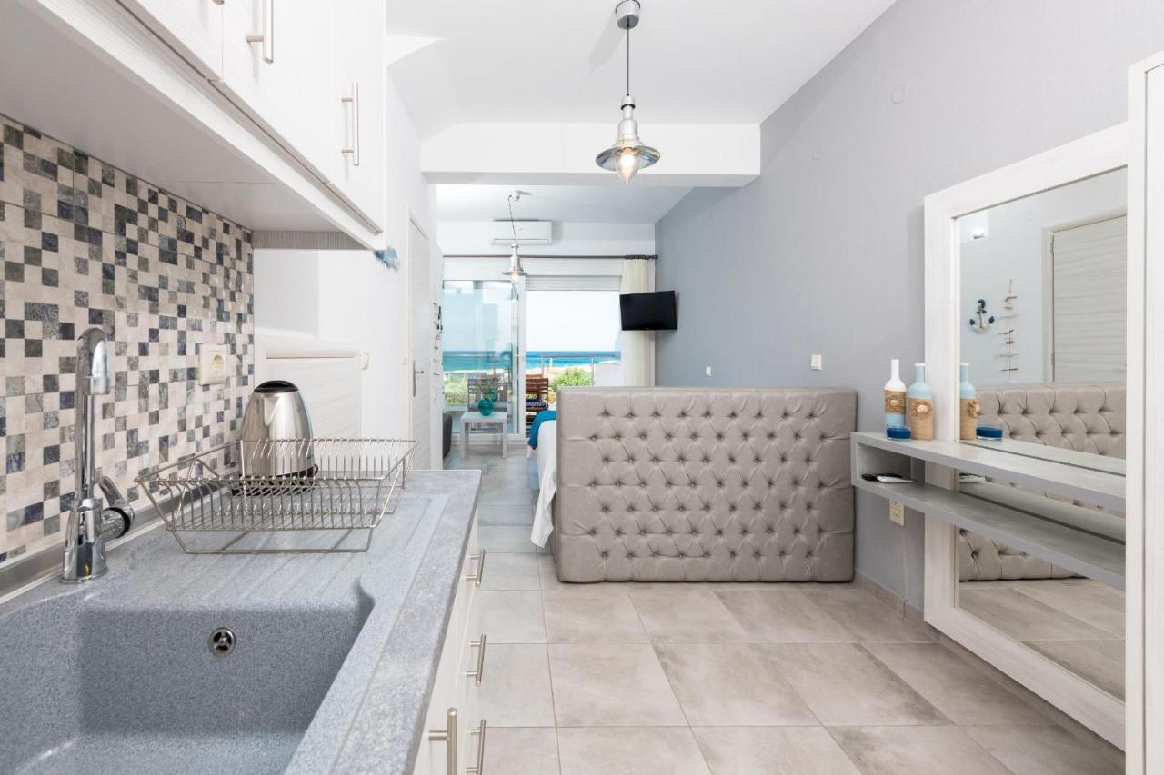 Artemis Beach Apartments Chrysi Ammoudia Exterior photo