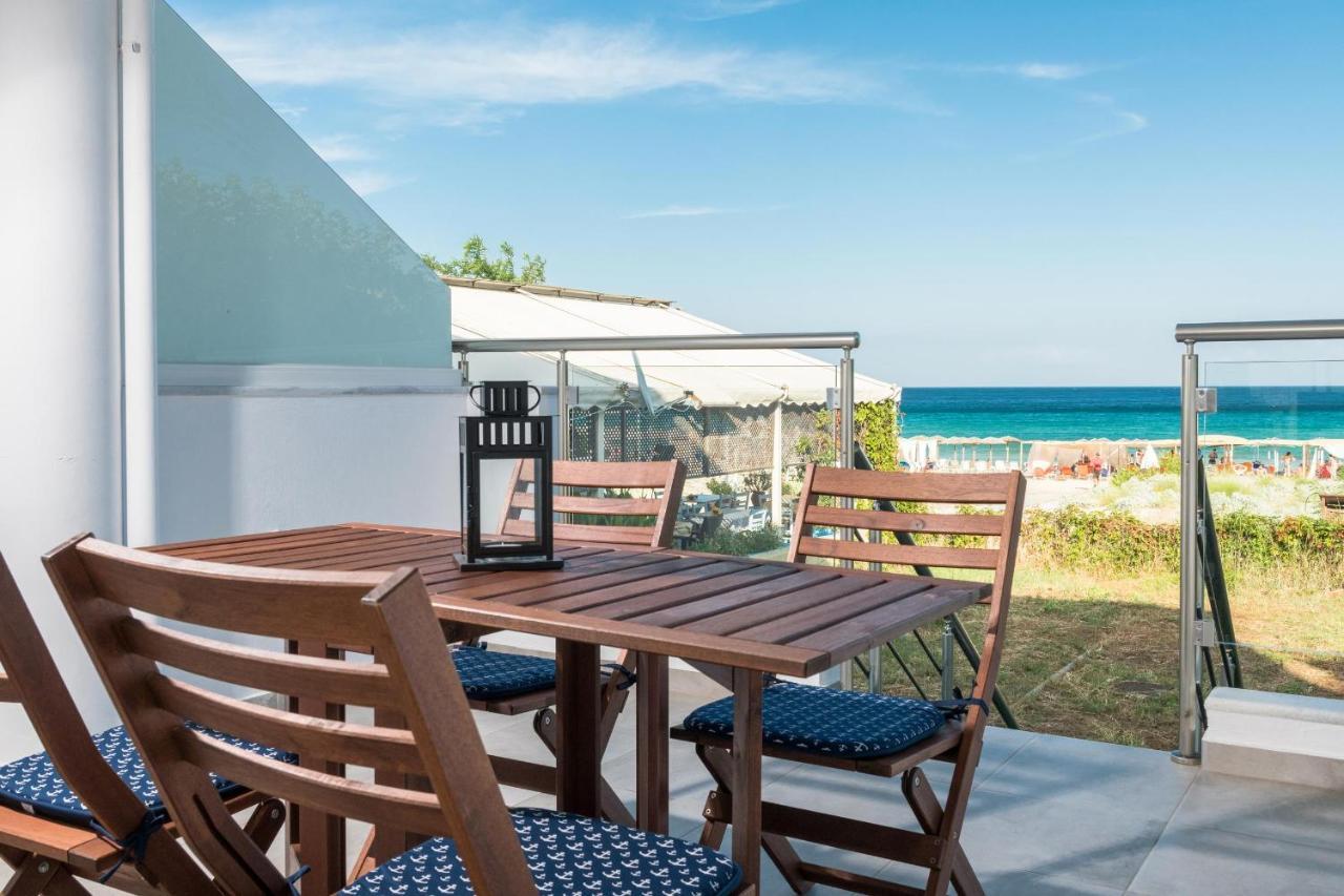 Artemis Beach Apartments Chrysi Ammoudia Exterior photo