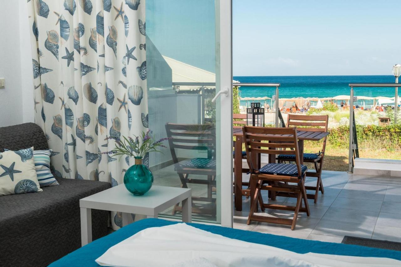 Artemis Beach Apartments Chrysi Ammoudia Exterior photo