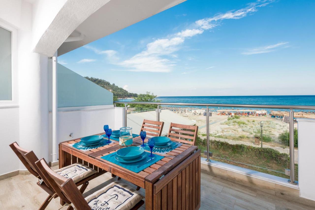 Artemis Beach Apartments Chrysi Ammoudia Exterior photo