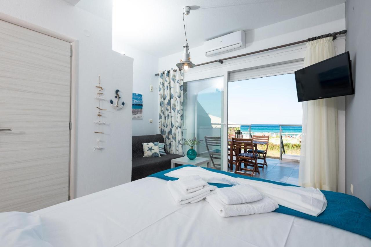Artemis Beach Apartments Chrysi Ammoudia Exterior photo