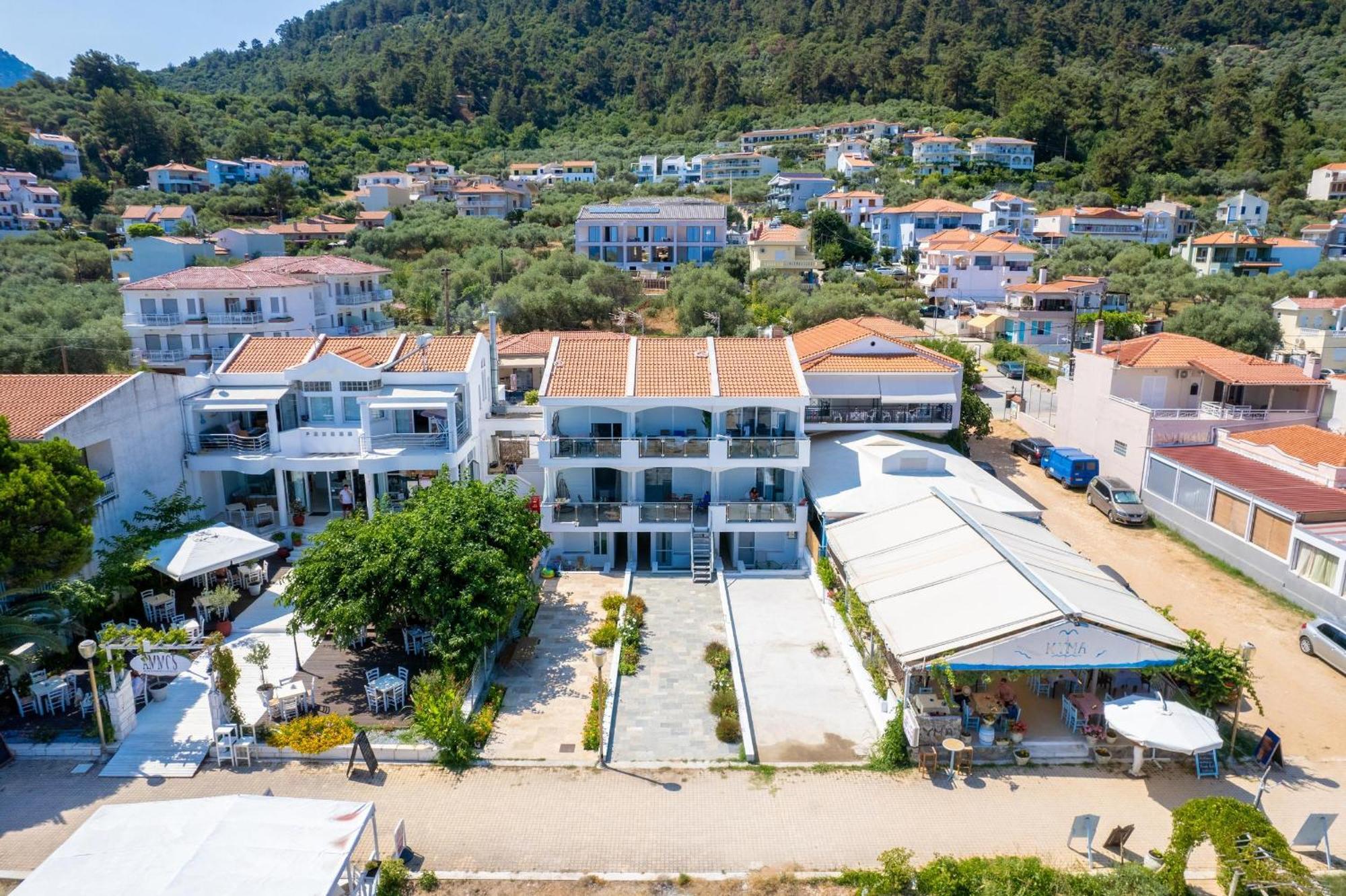 Artemis Beach Apartments Chrysi Ammoudia Exterior photo