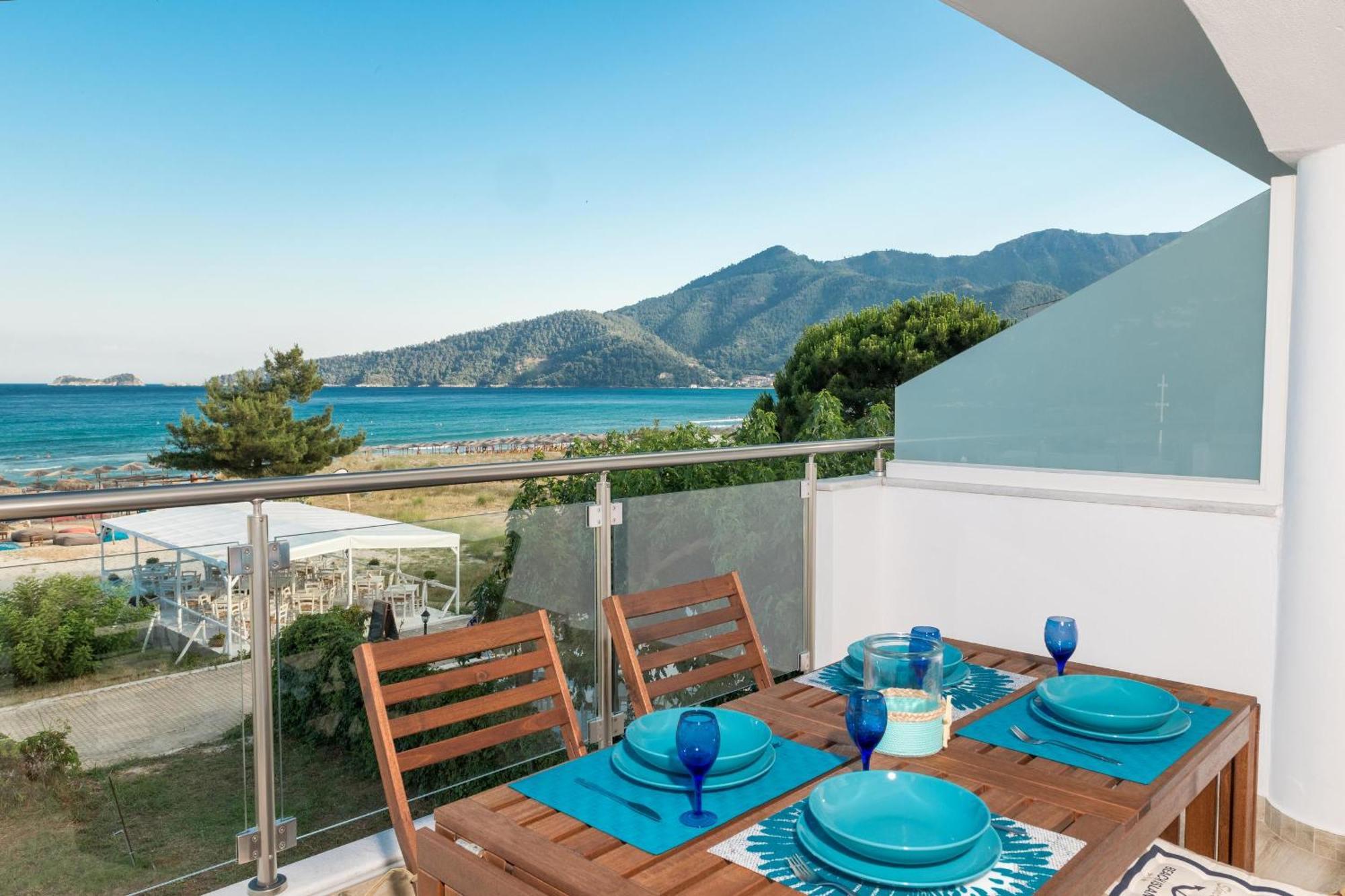 Artemis Beach Apartments Chrysi Ammoudia Exterior photo